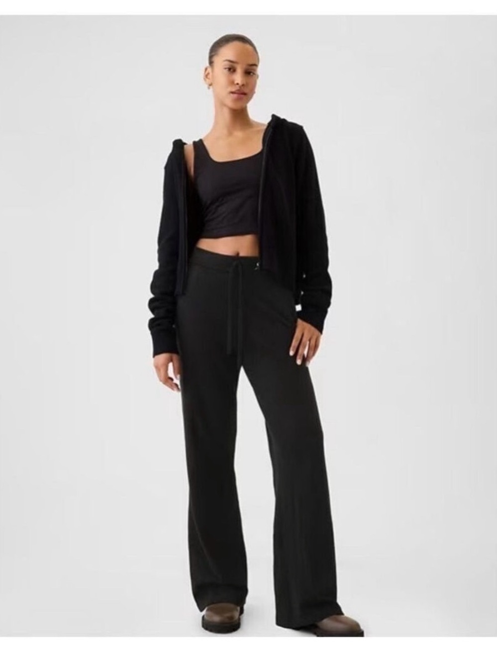 Gap Sweater Soft Lounge Wide-Leg Drawstring Pants NWT priced $70! Size M